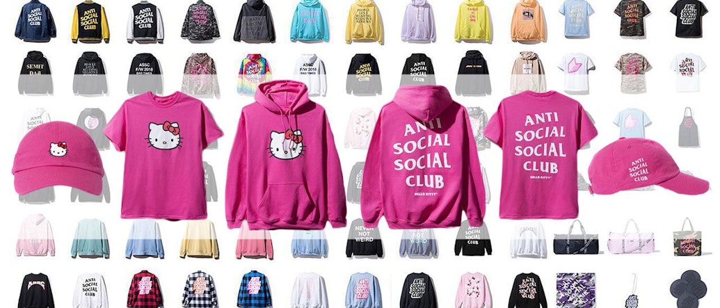 Anti Social Social Club Comes Up All Cute and Adorable With the New Hello Kitty Collaboration